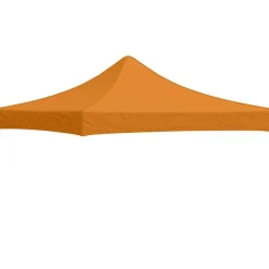 vidaXL Partytentdak 270 g/m² 3x3 m oranje