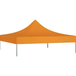 vidaXL Partytentdak 270 g/m² 3x3 m oranje