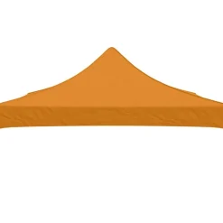 vidaXL Partytentdak 270 g/m² 3x3 m oranje