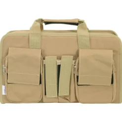 vidaXL Pistooltas 40x24x10 cm oxford stof kakikleurig