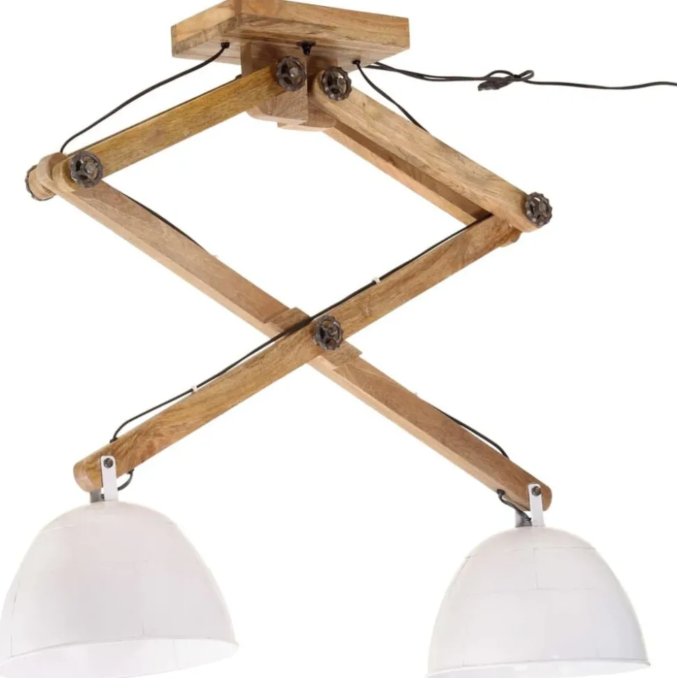 vidaXL Plafondlamp 25 W E27 29x18x85 cm wit