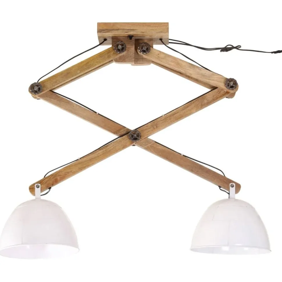 vidaXL Plafondlamp 25 W E27 29x18x85 cm wit