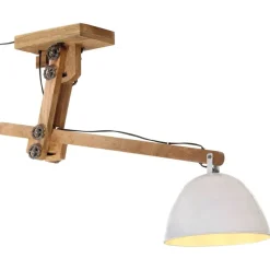 vidaXL Plafondlamp 25 W E27 105x30x65-108 cm wit