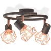 vidaXL Plafondlamp met 3 LED's 12 W