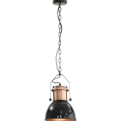 vidaXL Plafondlampen 2 st rond E27 zwart