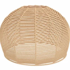 vidaXL Plafondlampenkap Ø36x26 cm ijzer en papier