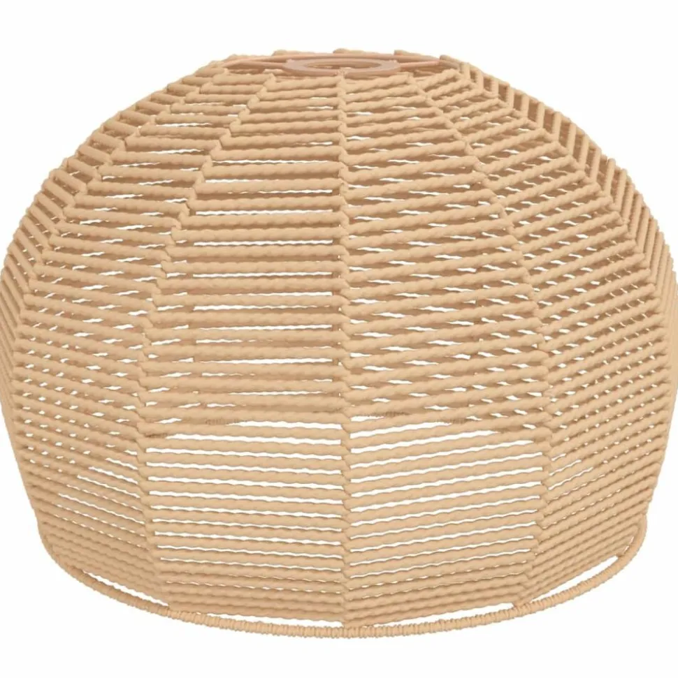 vidaXL Plafondlampenkap Ø36x26 cm ijzer en papier