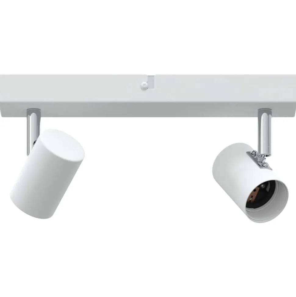 vidaXL Plafondspot met schijnwerpers Wit 26 x 6,5 x 11,5 cm Metaal
