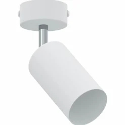 vidaXL Plafondspot met schijnwerpers Wit 6 x 6 x 16 cm Metaal