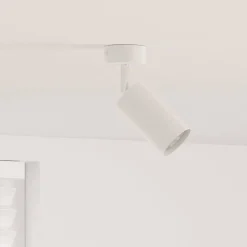 vidaXL Plafondspot met schijnwerpers Wit 6 x 6 x 16 cm Metaal