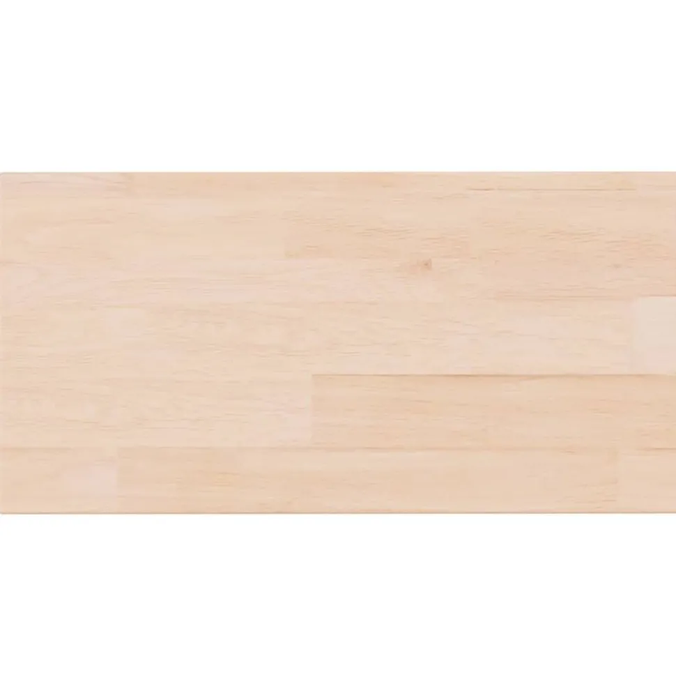 vidaXL Plank 40x20x1,5 cm onbehandeld massief eikenhout