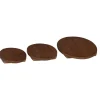 vidaXL Plant Stool 3 pcs Bruin Mahoniehout