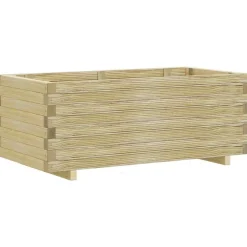 vidaXL Plantenbak verhoogd rechthoekig 100x50x40 cm hout