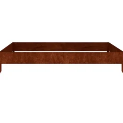vidaXL Plantenbak verhoogd 100x100x18,5 cm cortenstaal