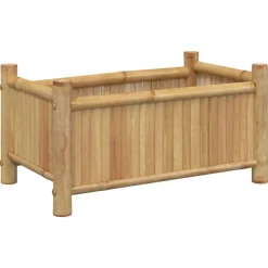 vidaXL Plantenbak 50x30x25 cm bamboe