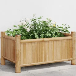vidaXL Plantenbak 50x30x25 cm bamboe
