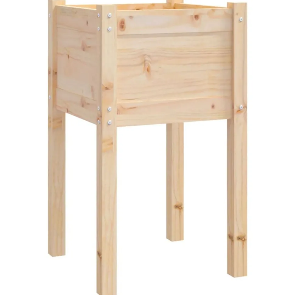 vidaXL Plantenbak 50x50x70 cm massief grenenhout