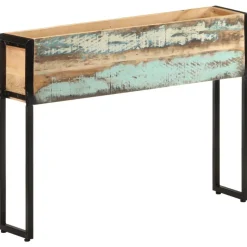 vidaXL Plantenbak 90x20x68 cm massief gerecycled hout