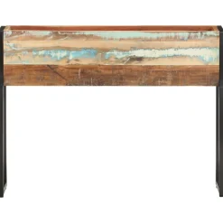 vidaXL Plantenbak 90x20x68 cm massief gerecycled hout