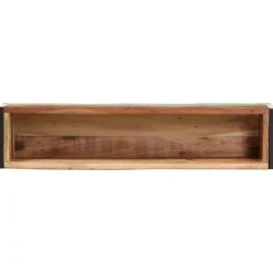 vidaXL Plantenbak 90x20x68 cm massief gerecycled hout