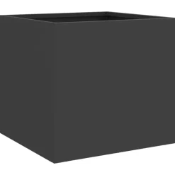 vidaXL Plantenbak 32x30x29 cm staal zwart
