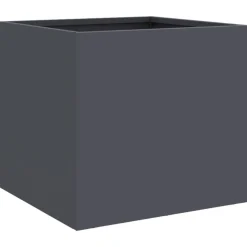 vidaXL Plantenbak 32x30x29 cm staal antracietkleurig