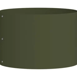 vidaXL Plantenring Olijf Groen 30 x 30 x 20 cm Koudgewalst staal
