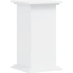 vidaXL Plantenstandaard 33x33x60 cm bewerkt hout wit
