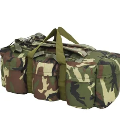 vidaXL Plunjezak 3-in-1 legerstijl 45 L camouflage