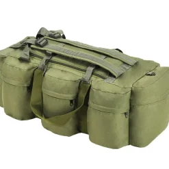 vidaXL Plunjezak 3-in-1 legerstijl 45 L olijfgroen