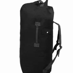 vidaXL Plunjezak legerstijl 85 L zwart