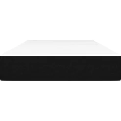 vidaXL Pocketveringmatras medium 80x200x20 cm stof zwart