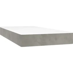 vidaXL Pocketveringmatras medium 80x200x20 cm fluweel lichtgrijs