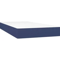 vidaXL Pocketveringmatras medium 80x200x20 cm stof blauw