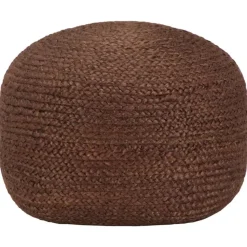 vidaXL Poef handgemaakt 40x45 cm jute bruin