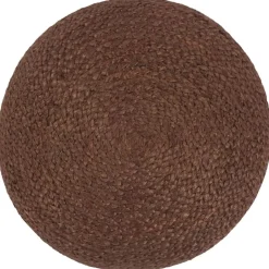vidaXL Poef handgemaakt 40x45 cm jute bruin