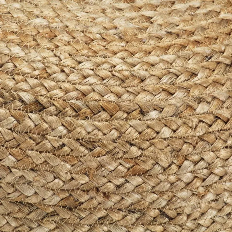 vidaXL Poef handgemaakt 45x30 cm jute