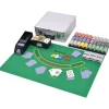 vidaXL Poker/blackjack set met 600 chips aluminium