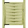 vidaXL Poort 100x125 cm groen geïmpregneerd grenenhout