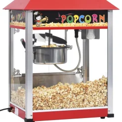 vidaXL Popcornmaker met teflonpan 1400 W