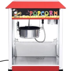 vidaXL Popcornmaker met teflonpan 1400 W