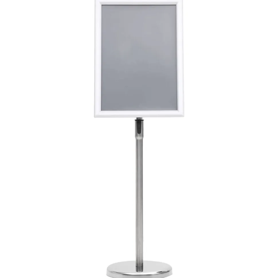 vidaXL Posterstandaard A3 aluminiumlegering zilverkleurig