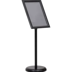 vidaXL Posterstandaard A3 aluminiumlegering zwart