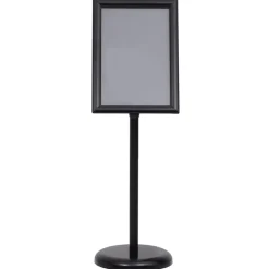 vidaXL Posterstandaard A3 aluminiumlegering zwart