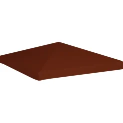 vidaXL Prieeldak 310 g m² 3x3 m terracota