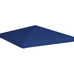 vidaXL Prieeldak 310 g/m² 3x3 m blauw