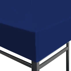 vidaXL Prieeldak 310 g/m² 3x3 m blauw