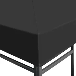 vidaXL Prieeldak 310 g/m² 3x3 m grijs
