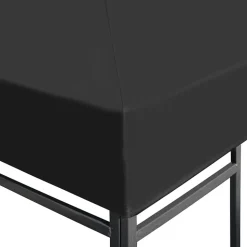 vidaXL Prieeldak 310 g/m² 4x3 m grijs