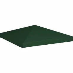 vidaXL Prieeldak 310 g/m² 3x3 m groen